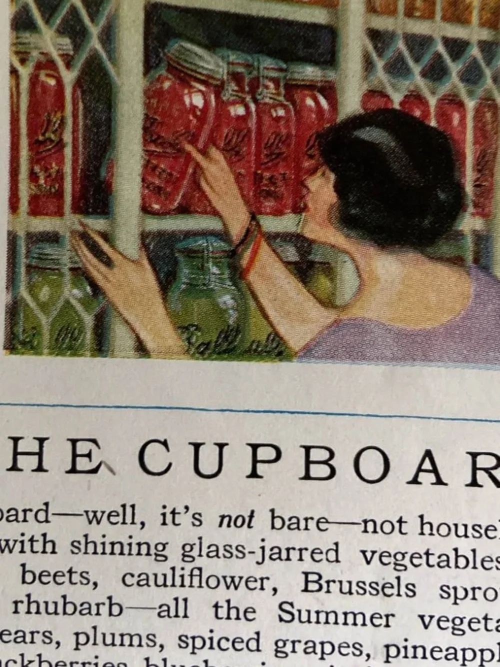 Antique 20s 1920s Ball Mason Jar Home Canning Jars recipes Canned Food Cookbook